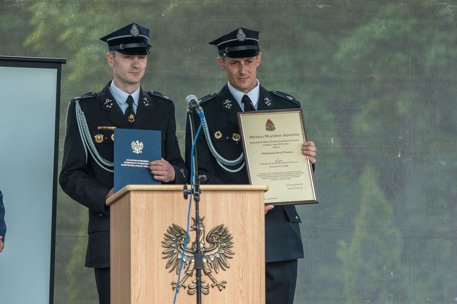 Otwarcie strażnicy OSP Lipienek, fot. Szymon Zdziebło/tarantoga.pl