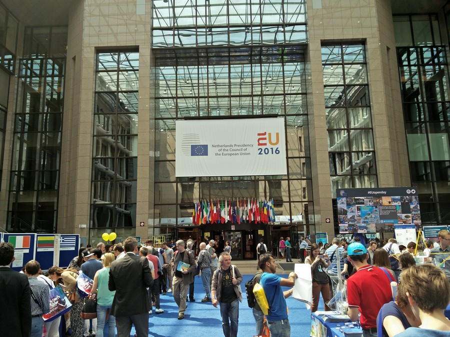 Dni Otwartych Drzwi Instytucji UE, fot. Biuro Regionalne Województwa Kujawsko-Pomorskiego w Brukseli