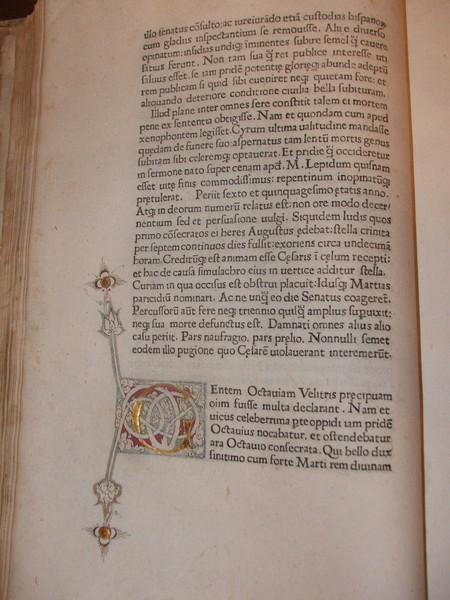 „Vitae XII Caesarum” Swetoniusza będzie ozdobą zbiorów Książnicy Kopernikańskiej, fot. KK