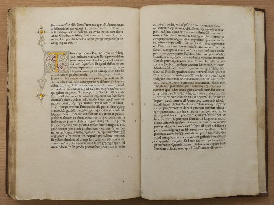 „Vitae XII Caesarum” Swetoniusza będzie ozdobą zbiorów Książnicy Kopernikańskiej, fot. KK
