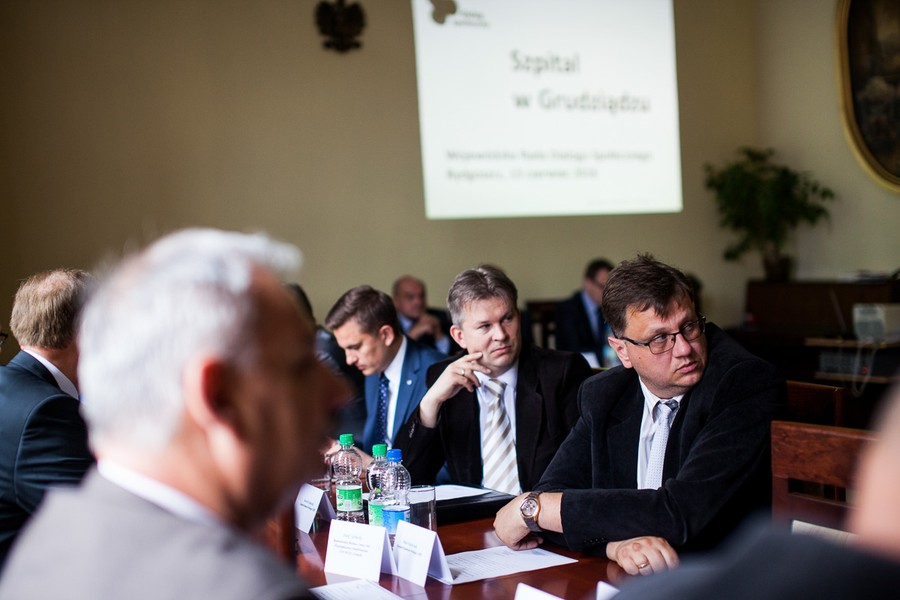 Posiedzenie Kujawsko-Pomorskiej Wojewódzkiej Rady Dialogu Społecznego, fot. Tymon Markowski
