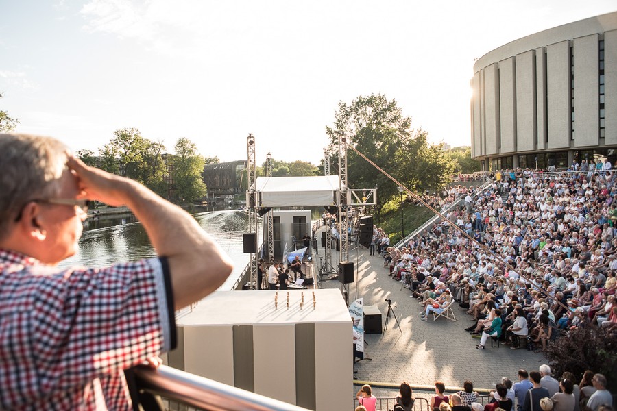 Koncert z cyklu „Rzeka muzyki” w operowym amfiteatrze nad Brdą, fot. Tymon Markowski