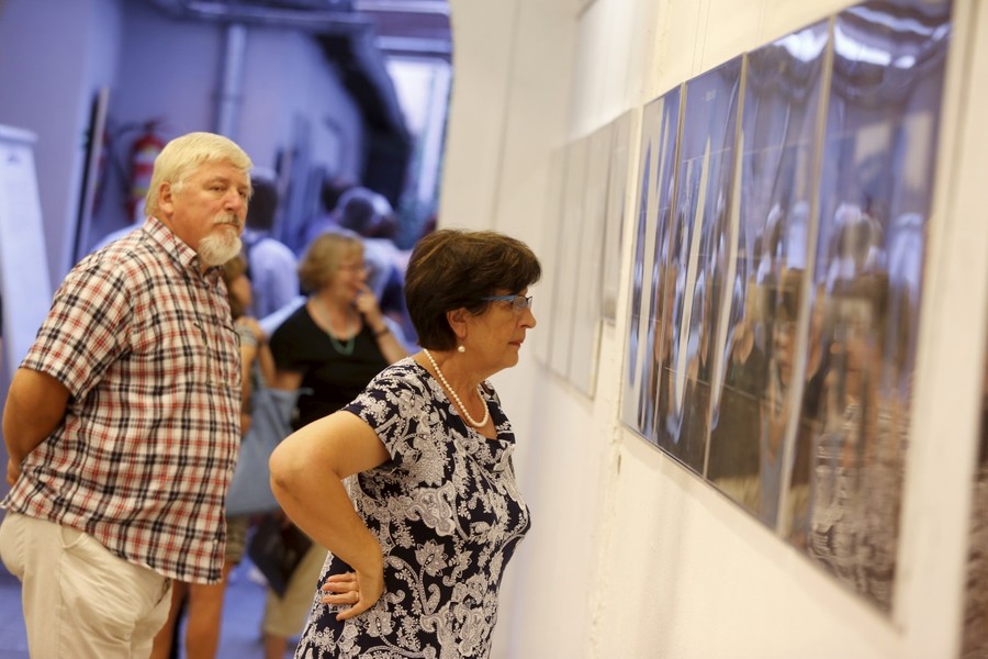 W ramach EDD odbył się wernisaż wystawy „Opowieści z fotograf” w Wojewódzkim Ośrodku Animacji Kultury w Toruniu, fot. Mikołaj Kuras