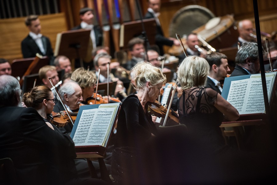 Koncert Orkiestry Sinfonia Varsovia podczas tegorocznego BFM, fot. Tymon Markowski  