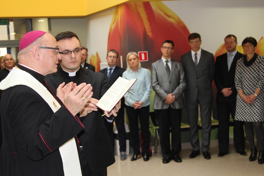 Ceremonia otwarcia zakładu radioterapii, fot. UM Włocławek 