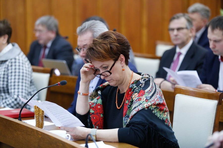 Posiedzenie sejmiku województwa, 28 listopada 2016; fot. Mikołaj Kuras