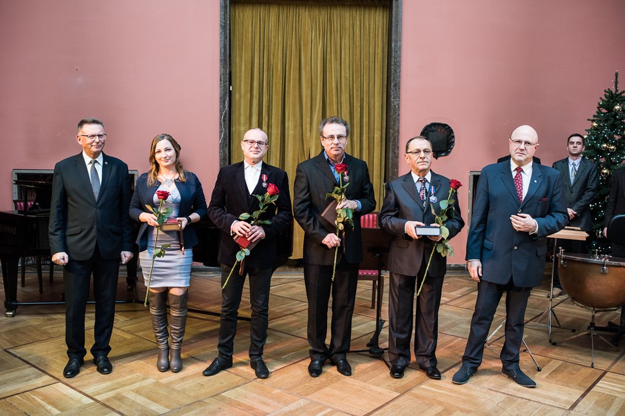 Uroczystość wręczenia medali Zasłużony Kulturze Gloria Artis, fot. Tymon Markowski